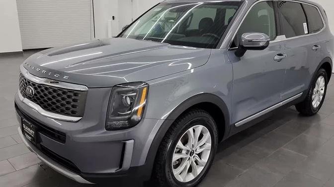 2020 KIA TELLURIDE LX AWD EVERLASTING SILVER 4K WALKAROUND 13471Z ...