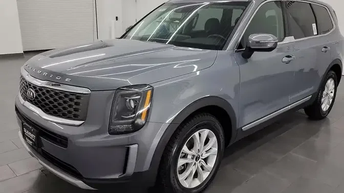 2020 KIA TELLURIDE LX AWD EVERLASTING SILVER 4K WALKAROUND 13471Z