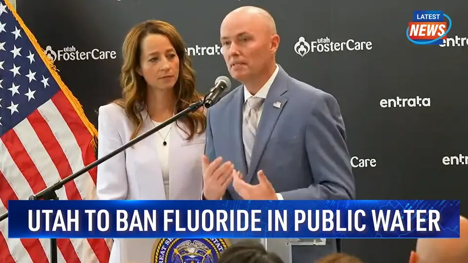 Utah to Become First State to Ban Fluoride in Public Water