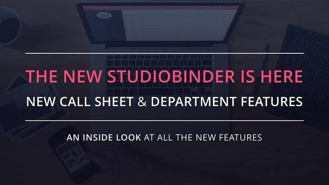 Inside Look: StudioBinder's Call Sheet Builder Just Got Better