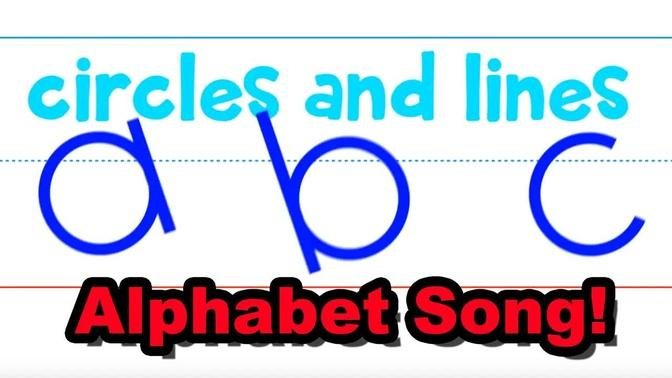ABC Alphabet Song for Children (Official Video) | Circles and Lines by Miss Patty