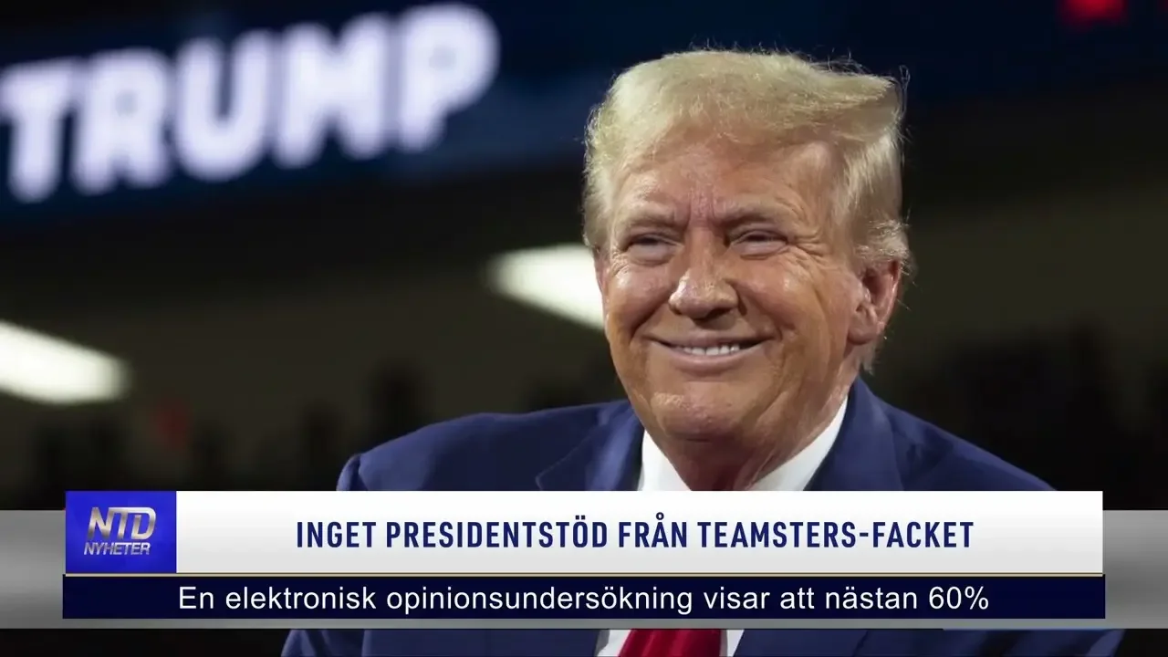 Inget presidentstöd från Teamsters-facket