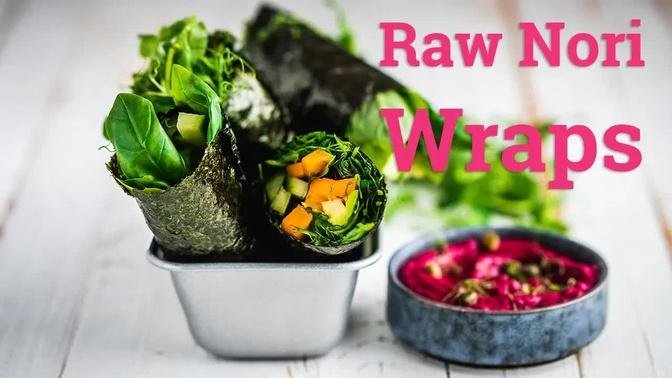 Simple Raw Nori Wraps