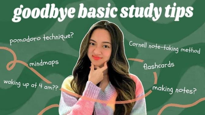 OVERRATED STUDY TIPS to leave in 2021 and their REPLACEMENTS 😗