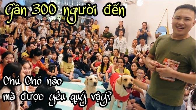Cực Shock! Gần 300 Người Đến Dự Offline Chú Chó Củ Cải Tại Sài Gòn