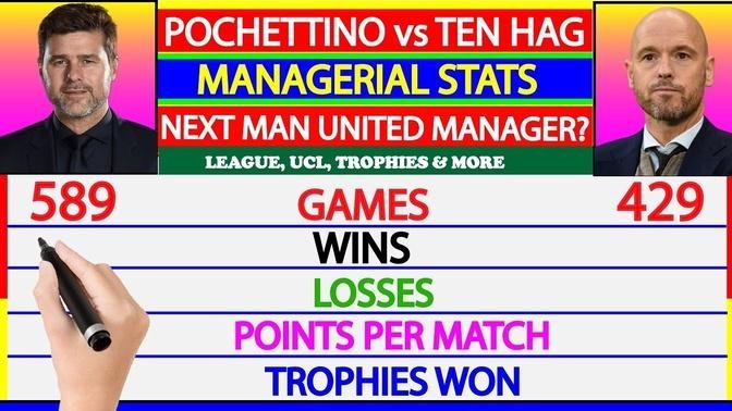 Erik ten Hag vs Mauricio Pochettino Comparison   TEN HAG BECOMES MANCHESTER UNITED MANAGER   F A