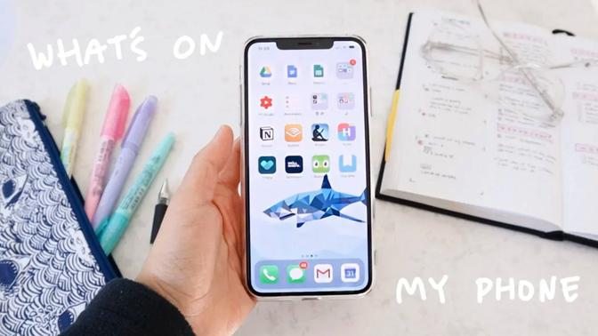 what's on my iphone 📱how I use my phone to be more productive & present IRL