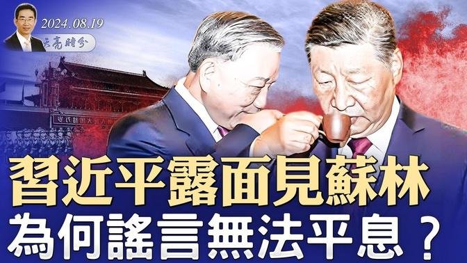 习近平露面见苏林，为何谣言无法平息？同归于尽！李佩霞拉下毛奇，赔上了自己（政论天下第1384集 20240819）天亮时分