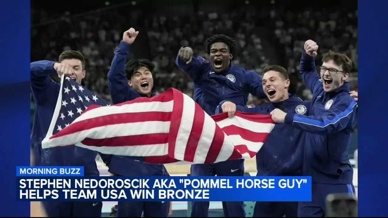 Pommel Horse Guy, Stephen Nedoroscik, helps Team USA win bronze Olympic medal