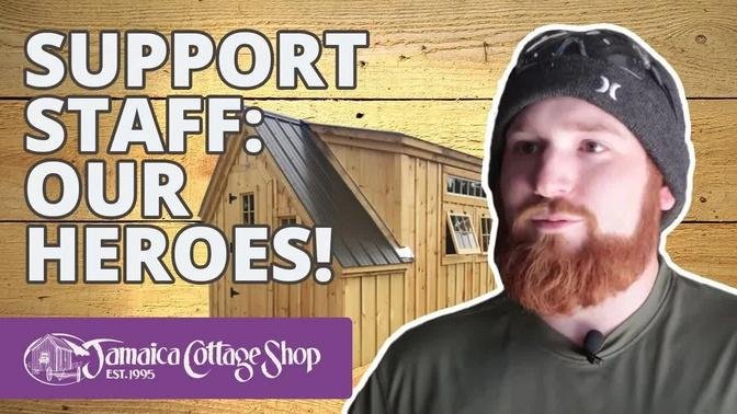 Around The Shop： Support Staff