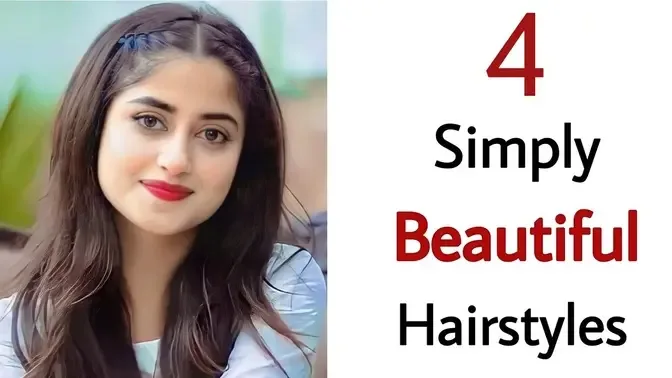 4 Simple pretty hairstyles - new easy hairstyles for girls new hairstyle