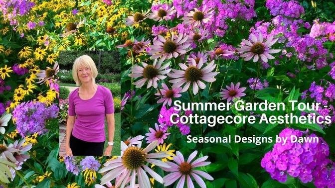 Summer Garden Tour - Cottagecore Aesthetics