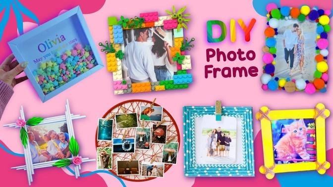 6 DIY Photo Frame Ideas - AMAZING ROOM DECOR HACKS YOU WILL LOVE - Gift Ideas for Beloved Ones.