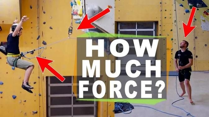 Gym Climbing Forces - Climbing Science