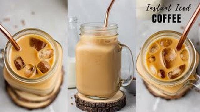 HOW TO MAKE ICED COFFEE (QUICK AND EASY RECIPE)