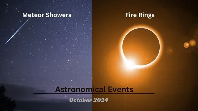 October's Sky Spectacles: Fire Rings, Super Moons & Meteor Showers!