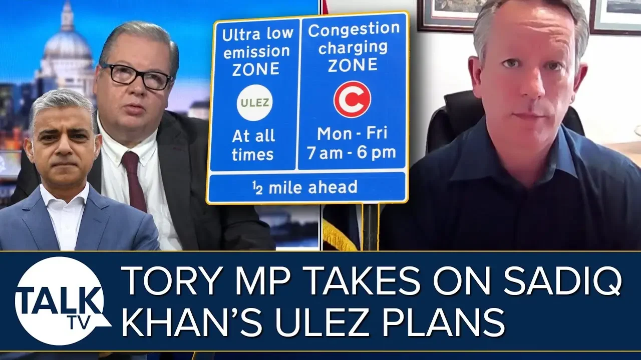 "Net-Zero Will IMPOVERISH A Lot Of People" Says Tory MP Gareth Bacon In Rant At Sadiq Khan's ULEZ