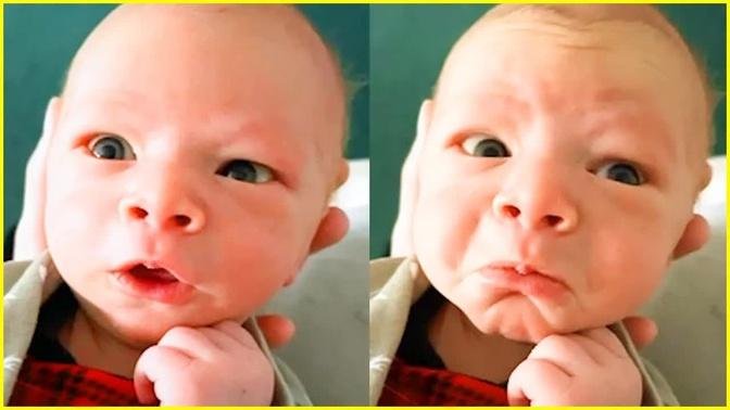 Funniest Baby Reactions Will Make You Laugh Hard - Peachy Vines