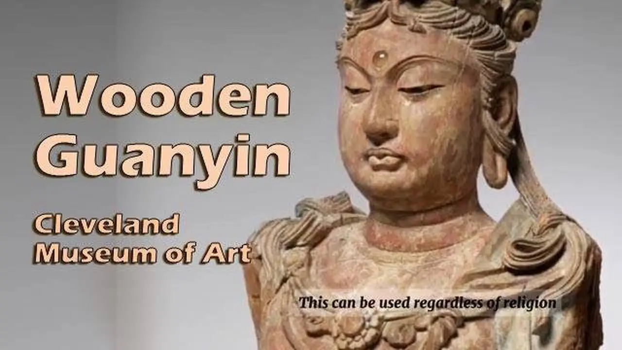 Wooden Guanyin Sculpture at the Cleveland Museum of Art