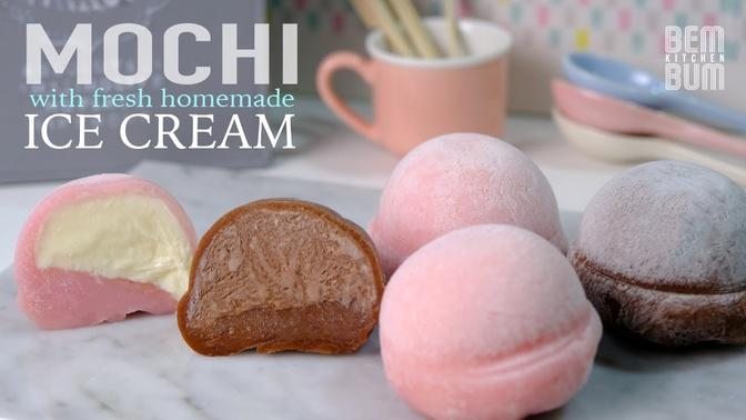 How to Make Neapolitan Mochi Ice Cream!