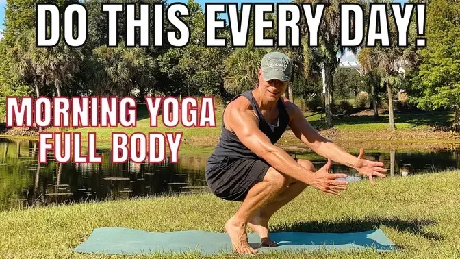 Full Body Stretching Routine - 10 Min Morning Yoga Hip Mobility Exercises