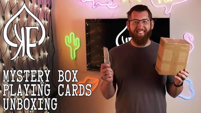 Mystery Box Playing Cards Unboxing AND MORE