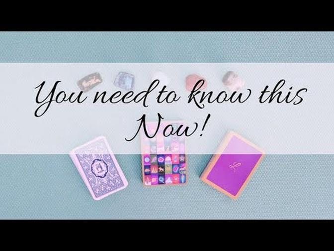 WHAT YOU NEED TO KNOW RIGHT NOW    Pick A Card   Timeless  lenormand  lenormandreader  pickacard