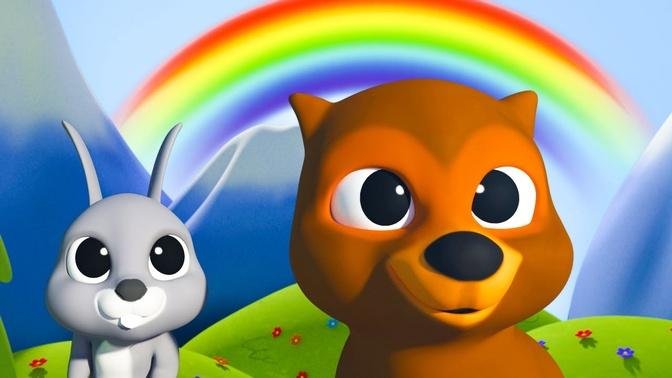 The Rainbow Color Learning Song | Nursery Rhymes And Kids Songs