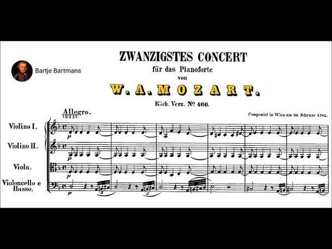 Mozart - Piano Concerto No. 20, K.466 (1785) {Ivan Klánský}