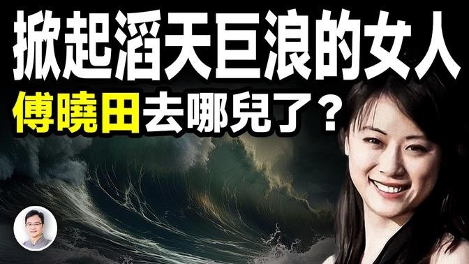 掀起滔天巨浪的女人——傅晓田去哪儿了？名主播的双面间谍人生？【文昭思绪飞扬374期】