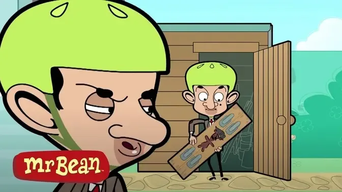 Mr Bean Long Episodes Compilation! Skating Bean Mr Bean Funny Adventures Mr  Bean Cartoon World