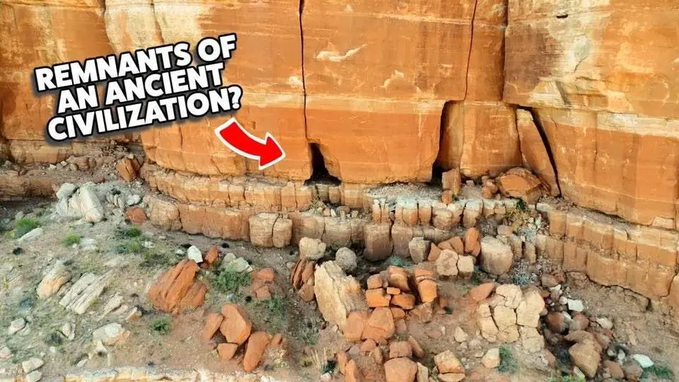 Unusual Ancient Structures Found By Drone