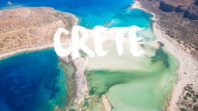 CRETE | KRETA, Greece | Beautiful Beaches Aerial Drone 4K by thedronebook