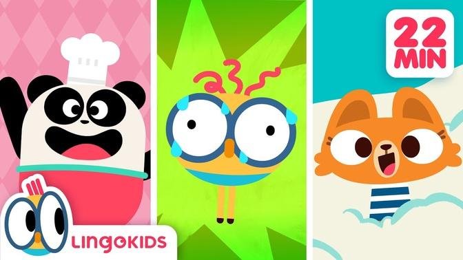 DINOSAURS FOR KIDS 🦖🦕+ More Cartoons for kids | Lingokids