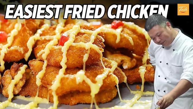 The Easiest Fried Chicken Recipe | Cooking by Masterchef • Taste Show