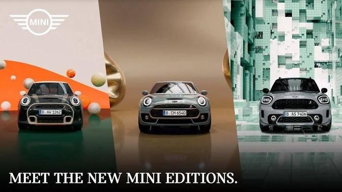 Introducing the new MINI Editions: The Resolute. The Untold. The Untamed.