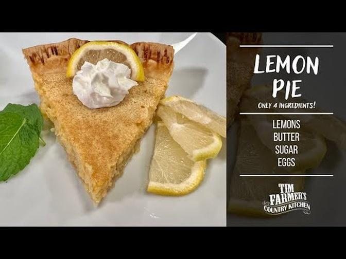 Lemon Pie - 4 Ingredients