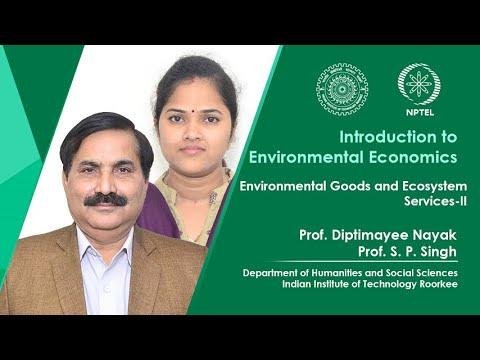 LEC 13: Environmental Goods and Ecosystem Services-II