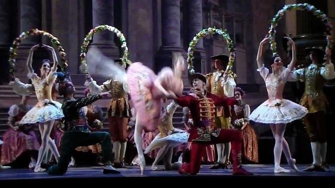 Svetlana Zakharova- Rose adagio 1 act.