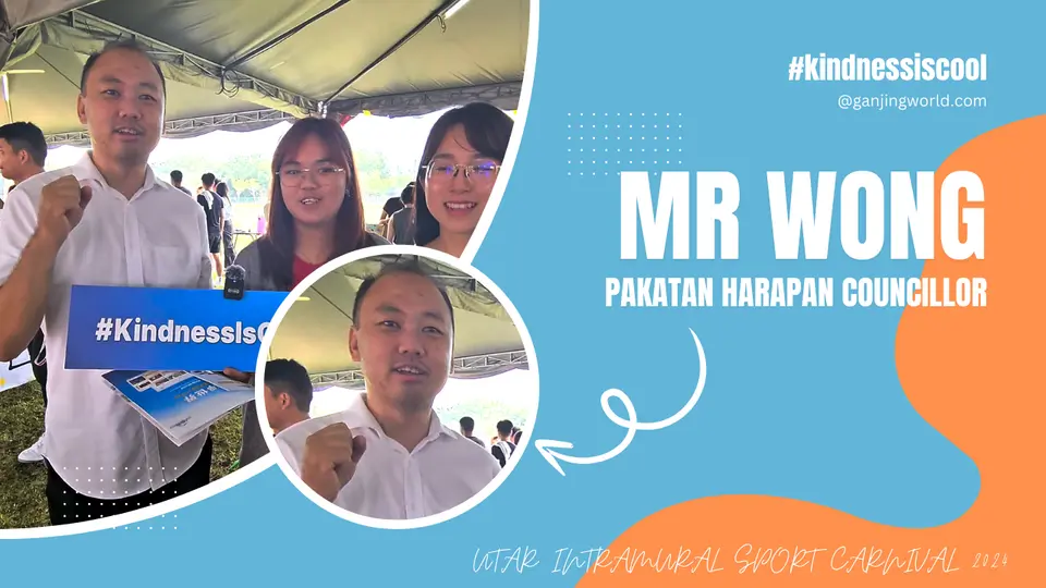 UTAR Intramural Sports Carnival 2024: Interview with the VIP (Pakatan Harapan Councillor) #kindnessiscool #kindnessinmalaysia