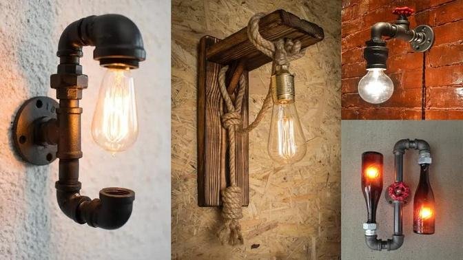 Cool and Creative DIY Wall Lamps That Will Light Up Your Home