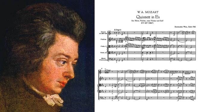 Mozart: KV Anh. 176: String Quintet after KV 407 in E flat major: I. Allegro