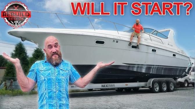 Will Our FREE Abandoned Yacht Start ?!