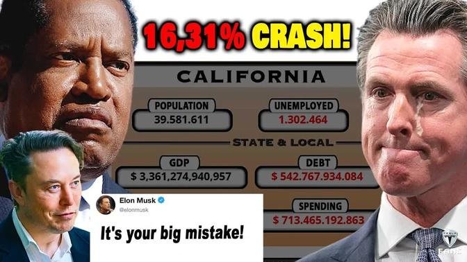 Elon Musk JUST Exposed California Governor Gavin Newsom's Corruption!