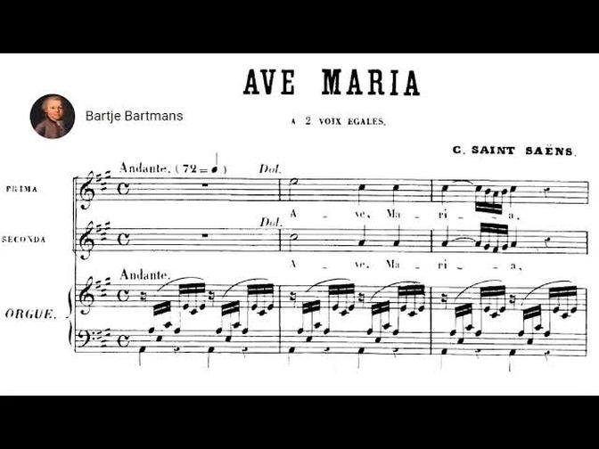 Camille Saint-Saëns - Ave Maria (3) (1859-1914) | Videos | Bartje ...