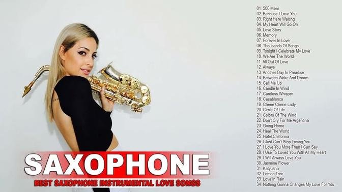 Greatest 200 Romantic Saxophone Love Songs - Best Relaxing Saxophone Songs Ever - Saxophone Music #6