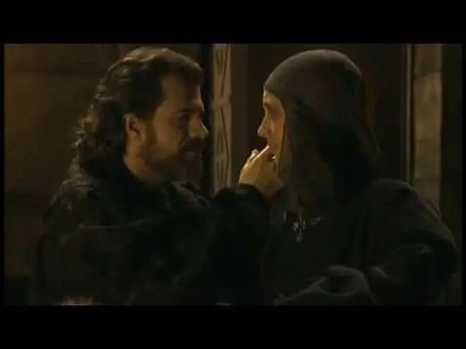 Queen Isabella says goodbye to her daughter Joanna (Isabel s03e11)