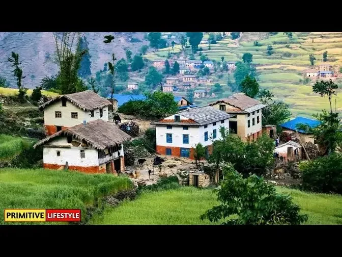 Beautiful Nepali Mountain Village Simple Happy Lifestyle | Rural Nepal Quest | Nepali Village Life