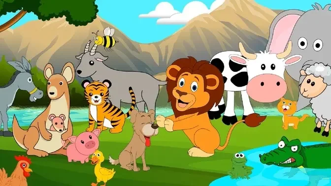 2:23 NOW PLAYING Animal Sounds Song for Toddlers | Learn About Animals and  Their Names