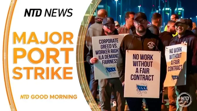 Major Port Strike Threatens Consumers, Economy; Devastation Across the Carolinas in Wake of Helene